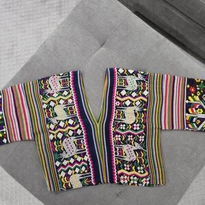 Colorful Embroidered Top